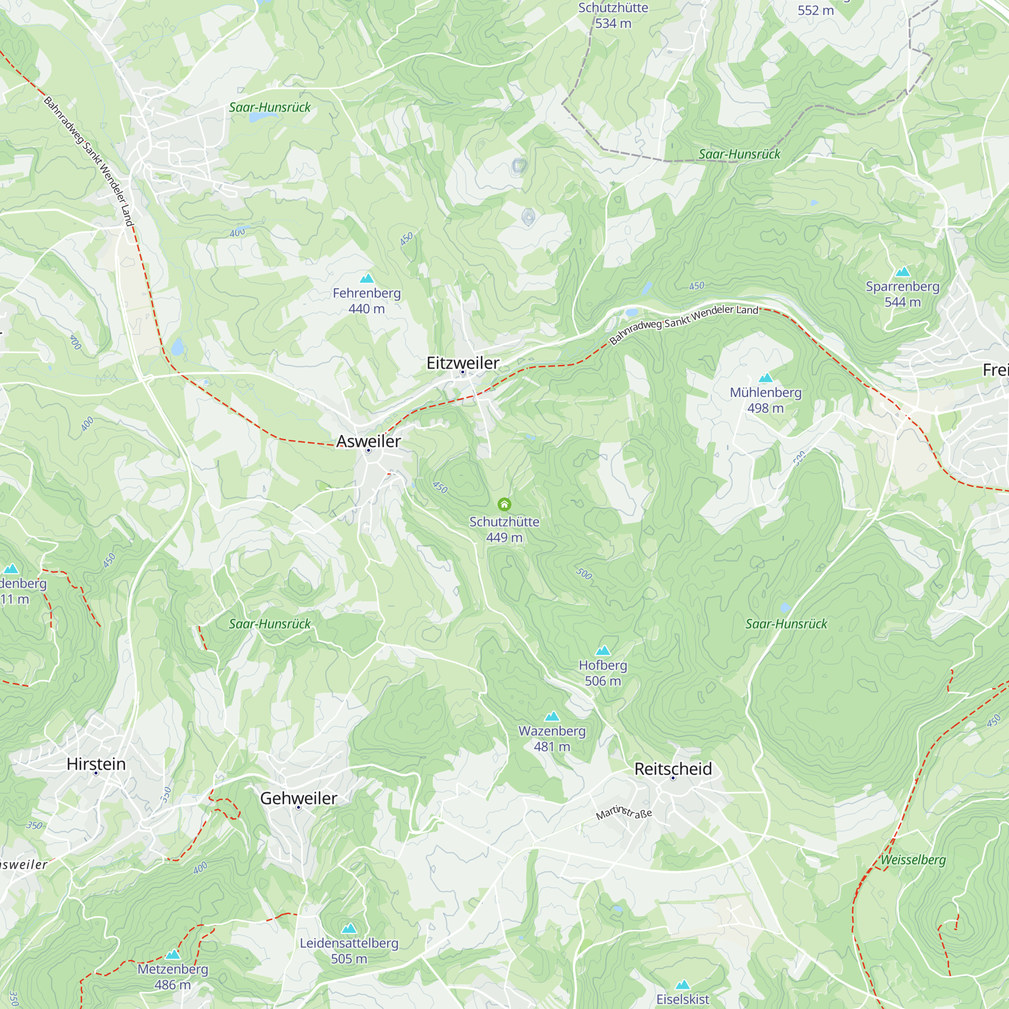 Schutzhütte map