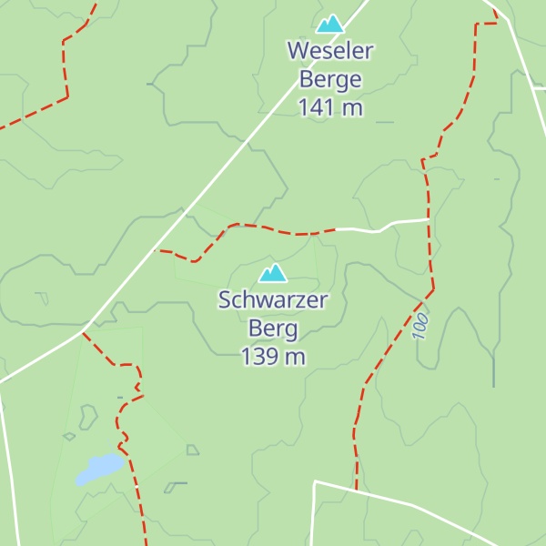 Map of Schwarzer Berg
