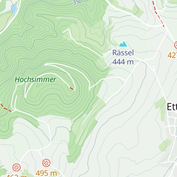 Map of Simmer-Hütte