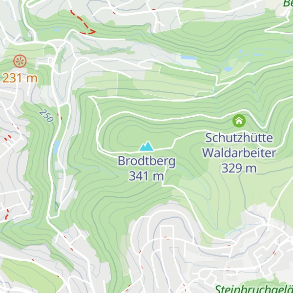 Map of Brodtberg