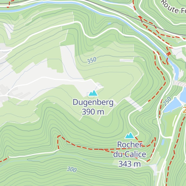 Map of Dugenberg