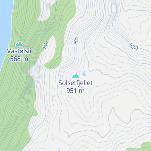 Map of Solsetfjellet