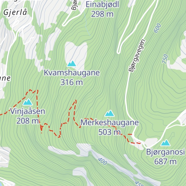 Map of Rombene