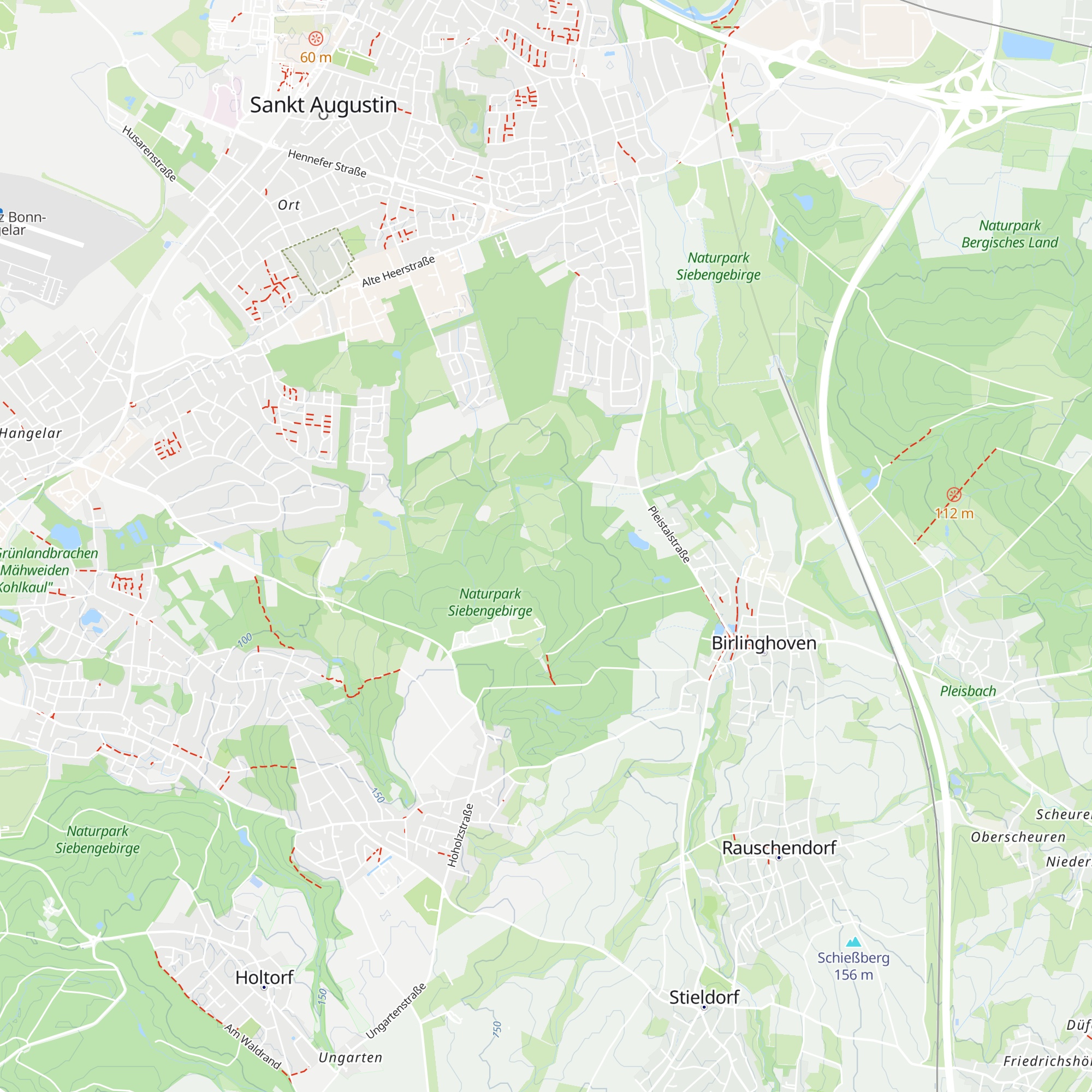 Schutzhütte Loch 14 map