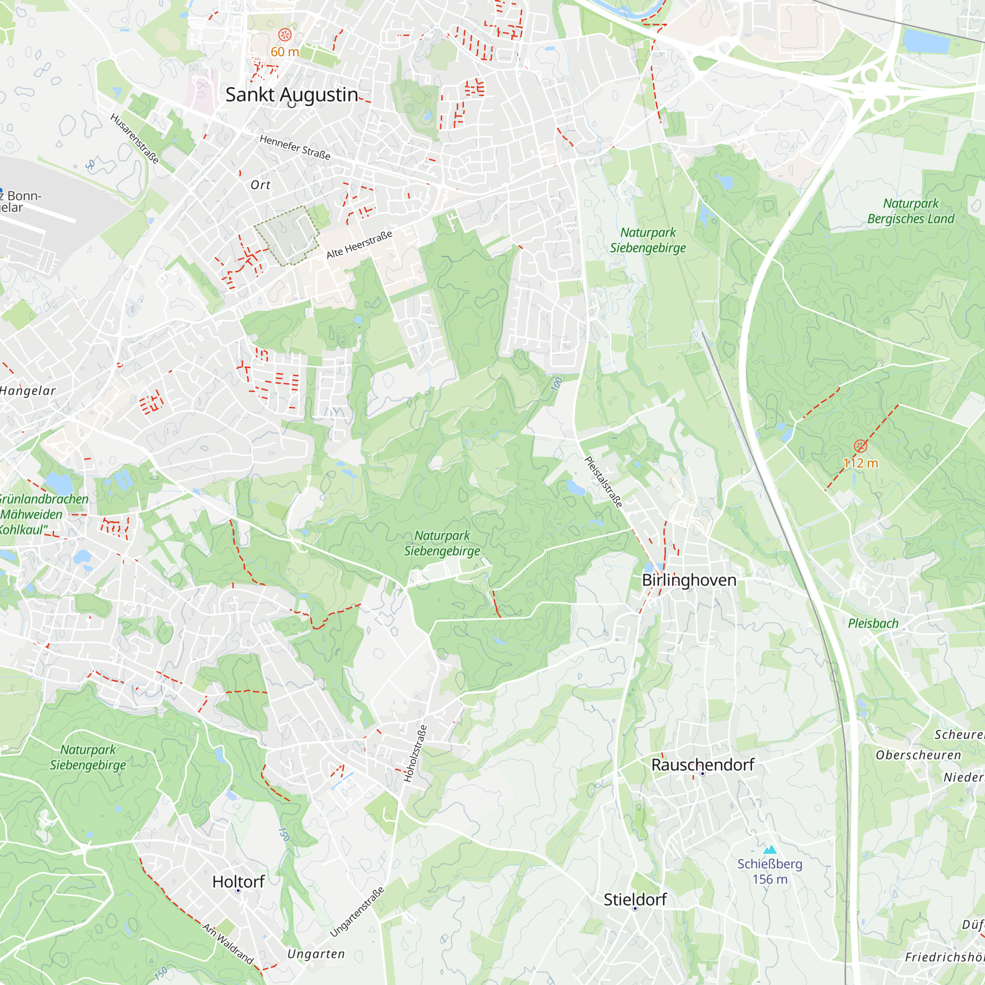 Schutzhütte Loch 14 map