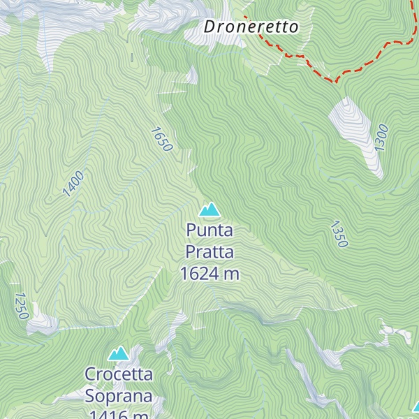 Map of Punta Pratta