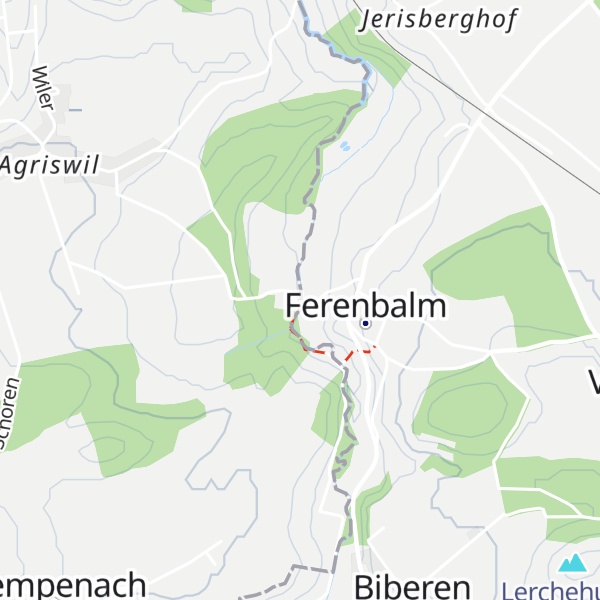 Map of Sägemühle Ferenbalm