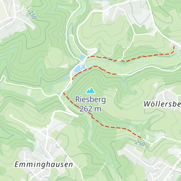 Map of Riesberg