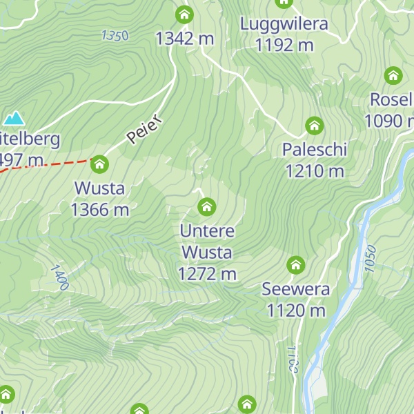 Map of Untere Wusta