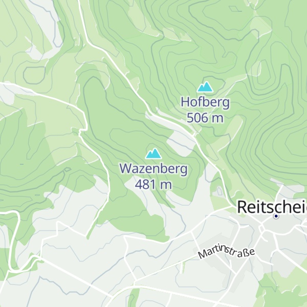 Map of Wazenberg