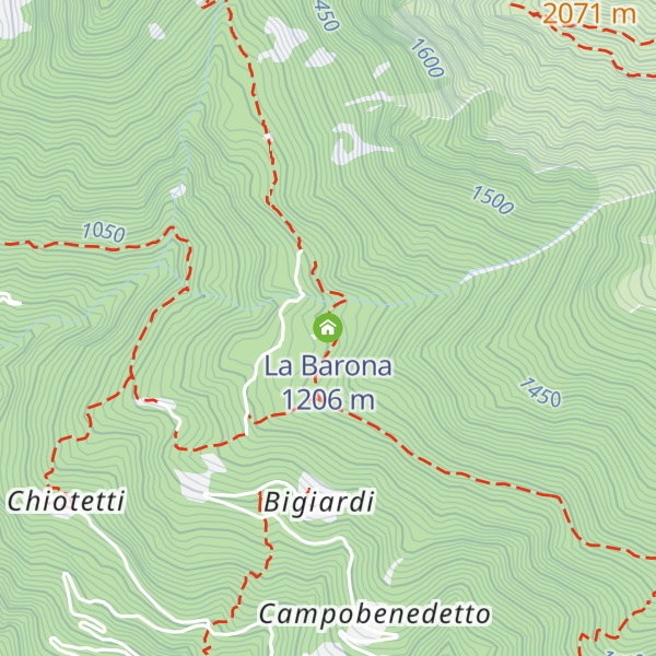 Map of La Barona