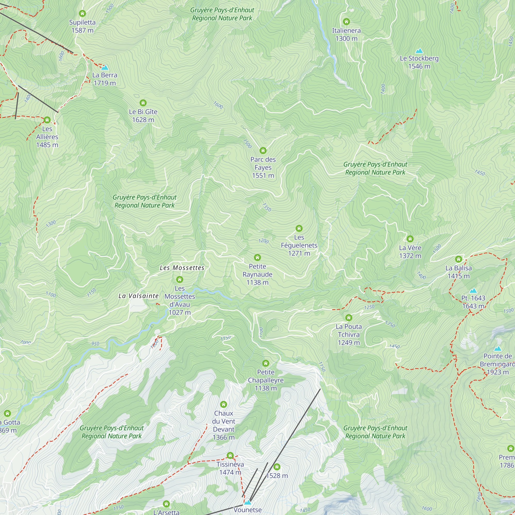 Petite Raynaude map