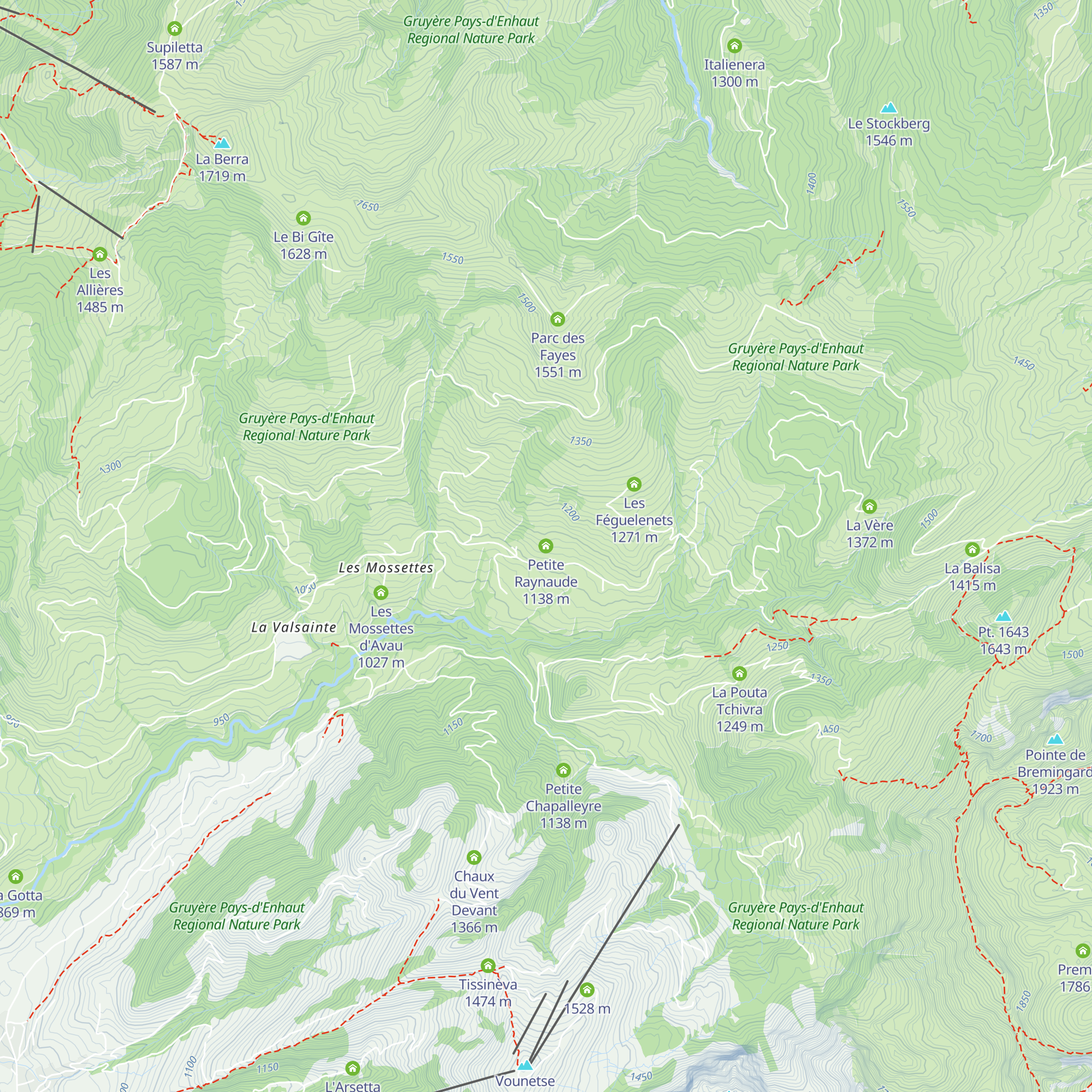 Petite Raynaude map