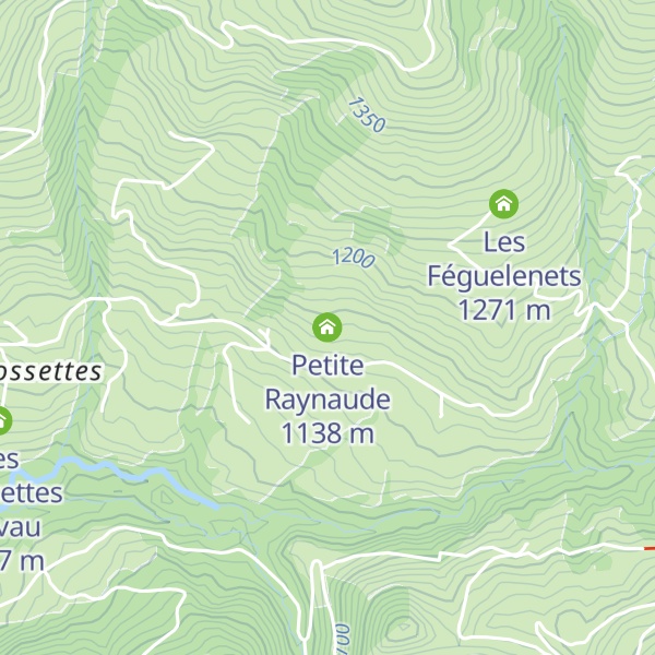 Map of Petite Raynaude