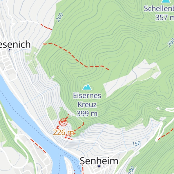 Map of Eisernes Kreuz
