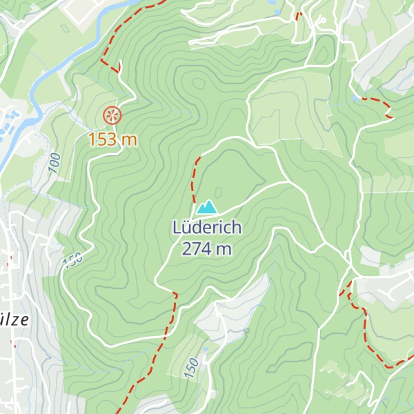 Map of Lüderich