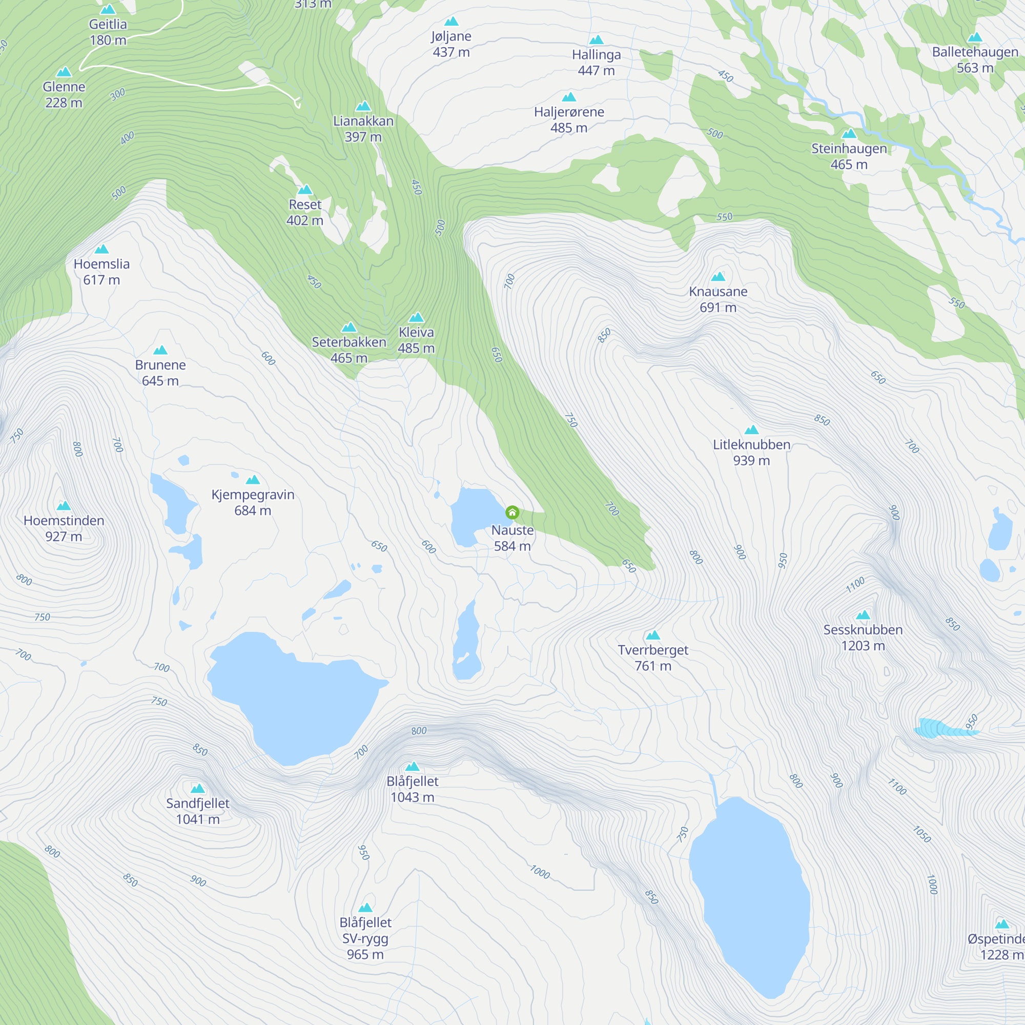 Nauste map