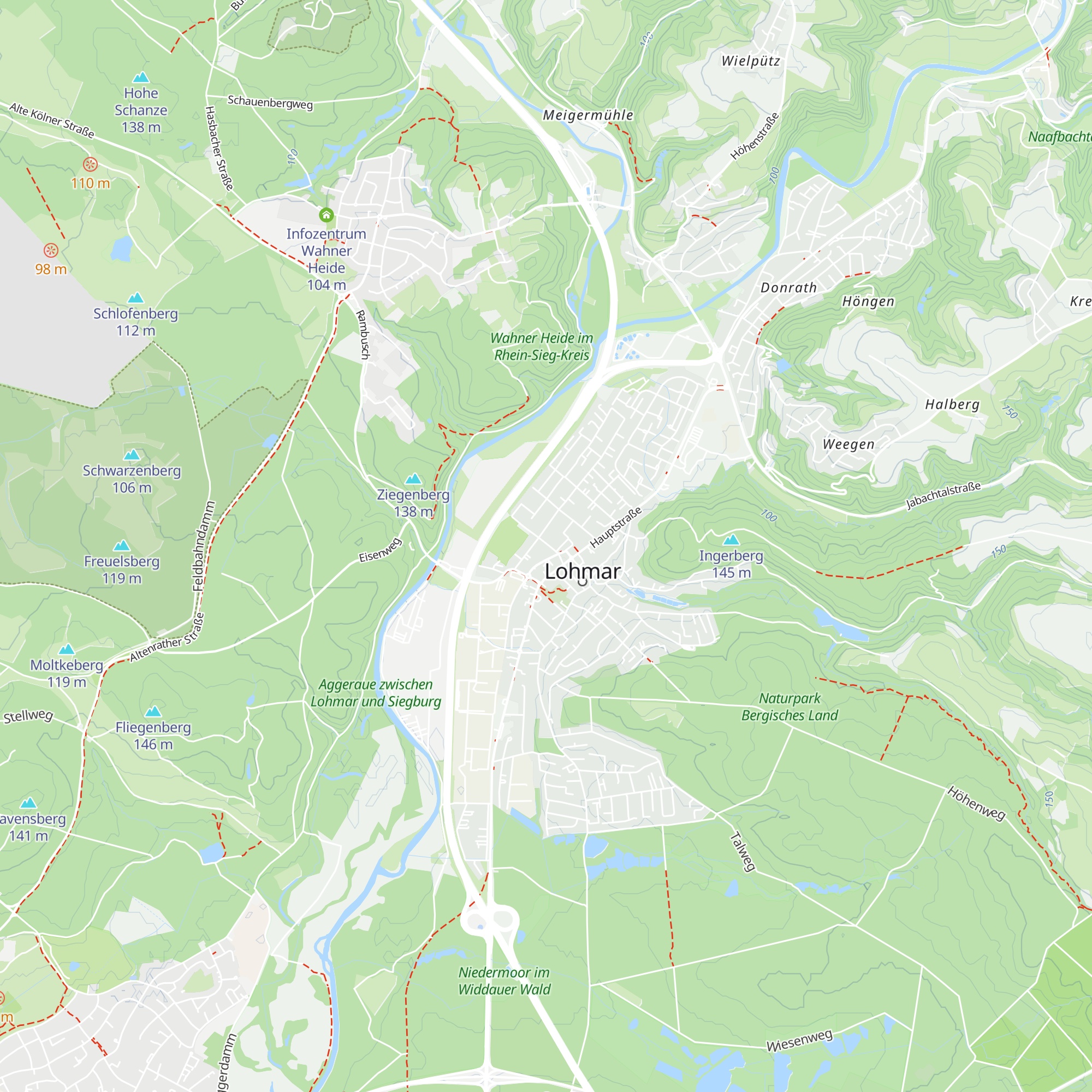 Zur Flachshütte map