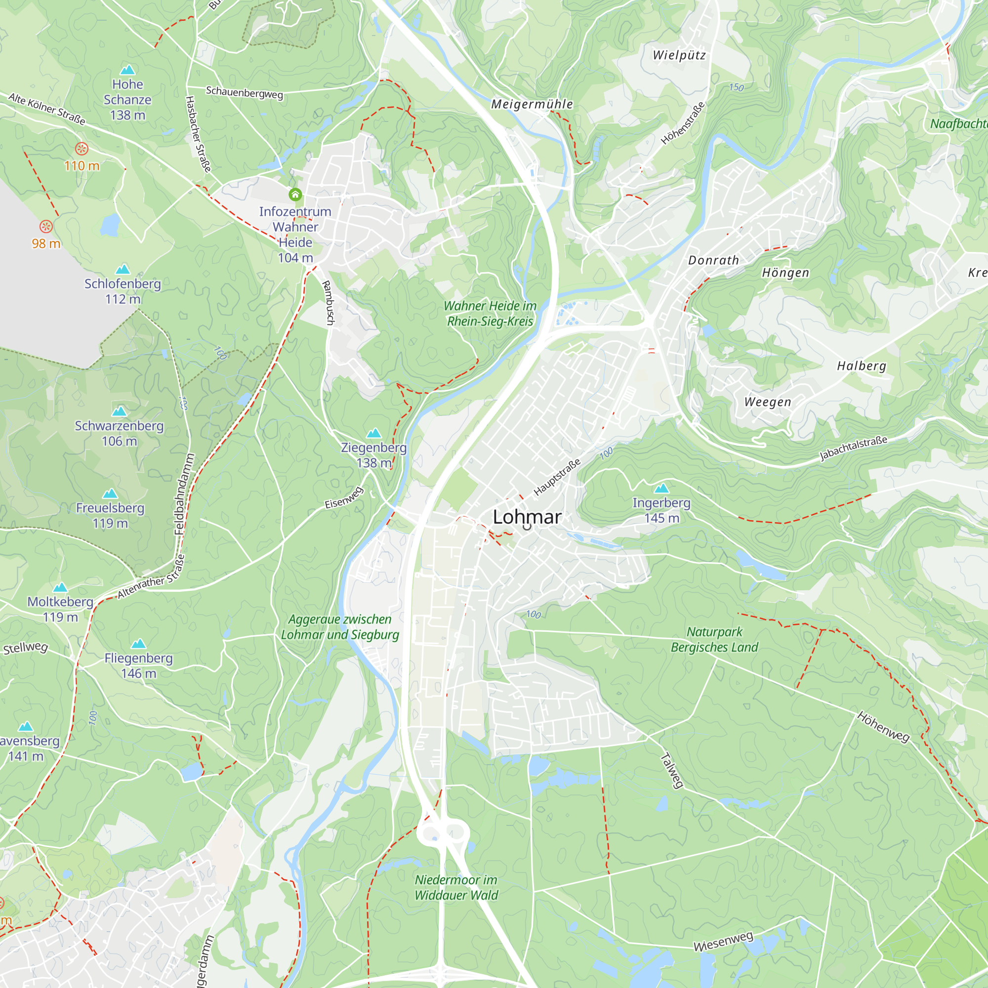 Zur Flachshütte map