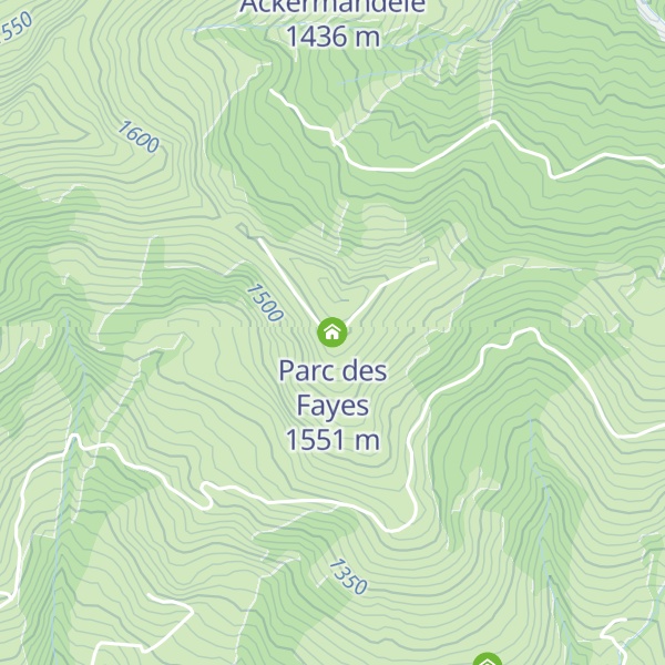Map of Parc des Fayes