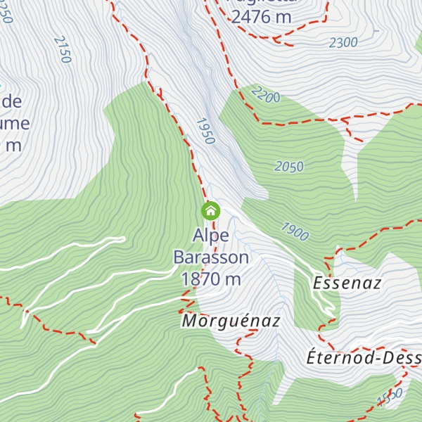 Map of Alpe Barasson