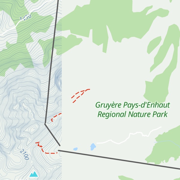 Map of Le Rubli