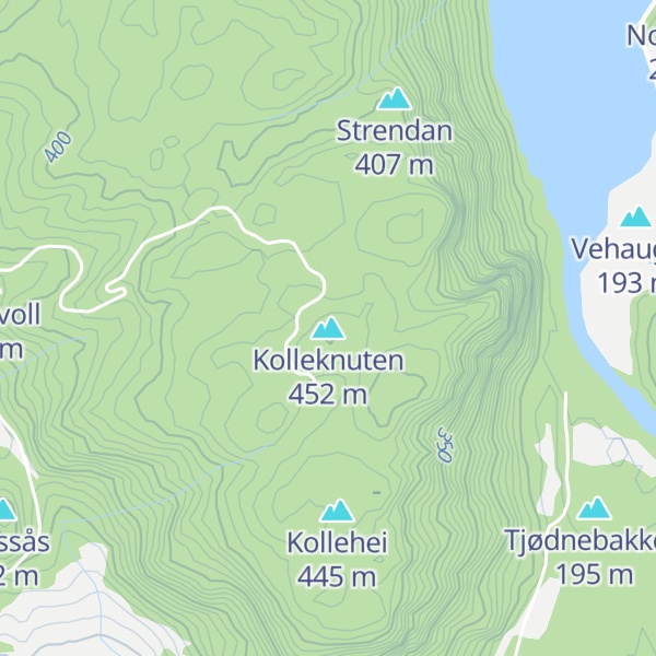 Map of Kolleknuten