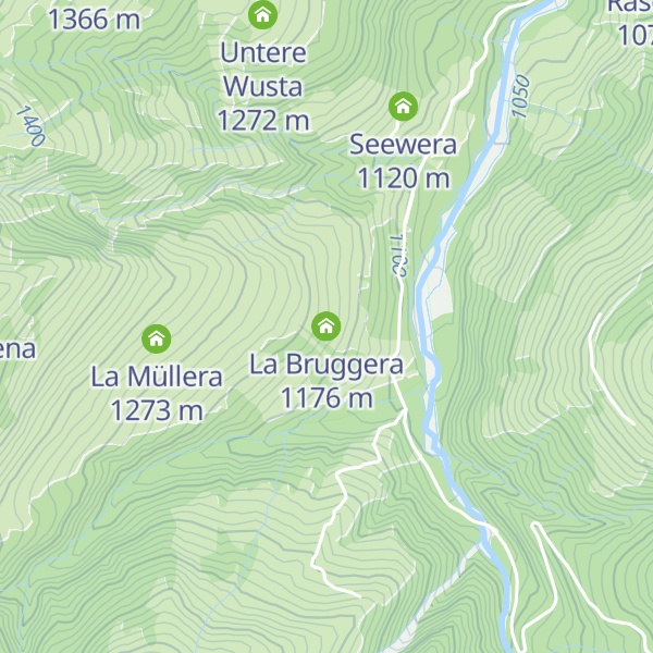 Map of La Bruggera