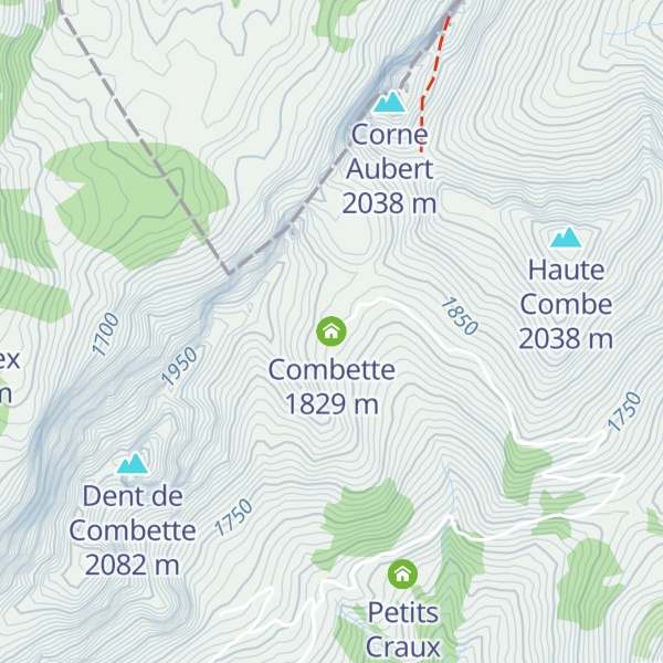 Map of Combette