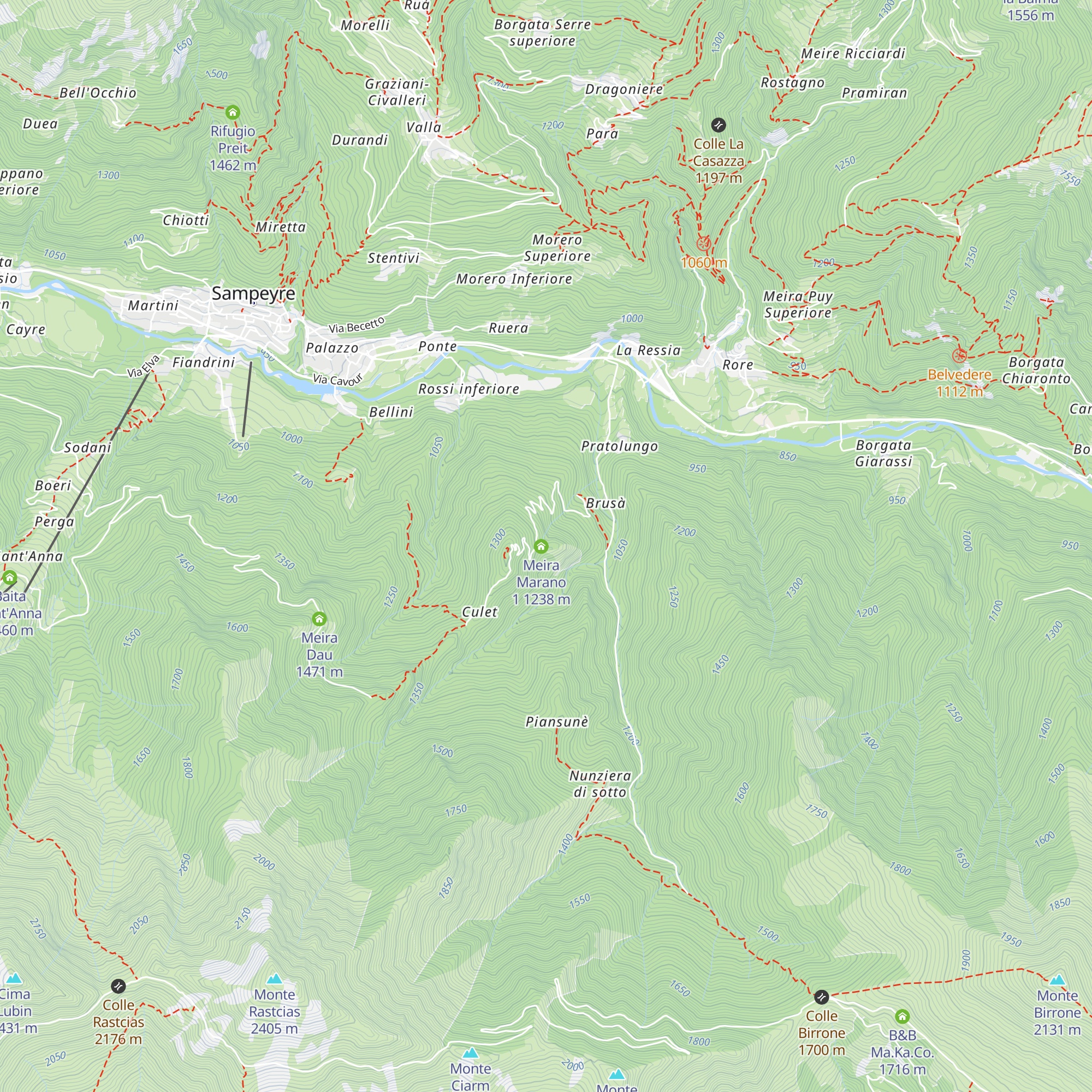 Meira Marano 2 map