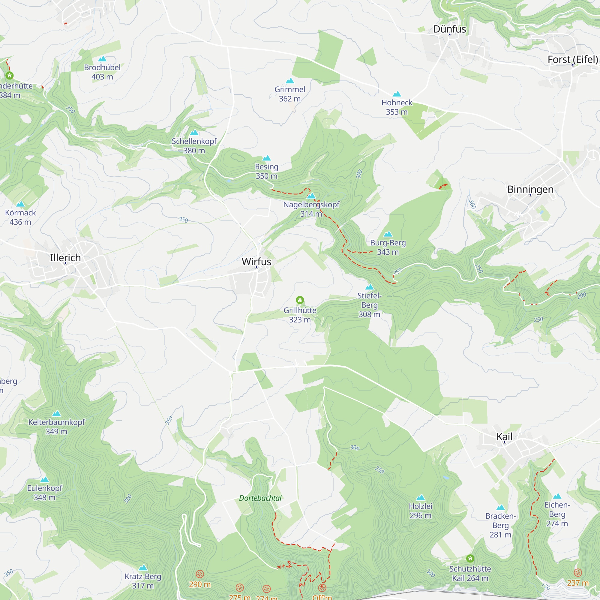 Grillhütte map