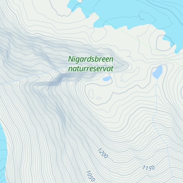 Map of Kråfjellet