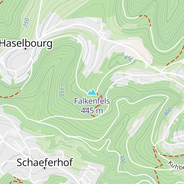 Map of Falkenfels