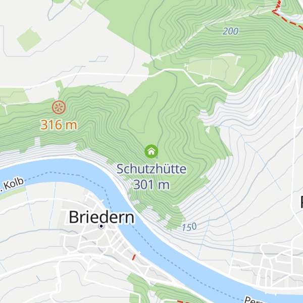 Map of Schutzhütte