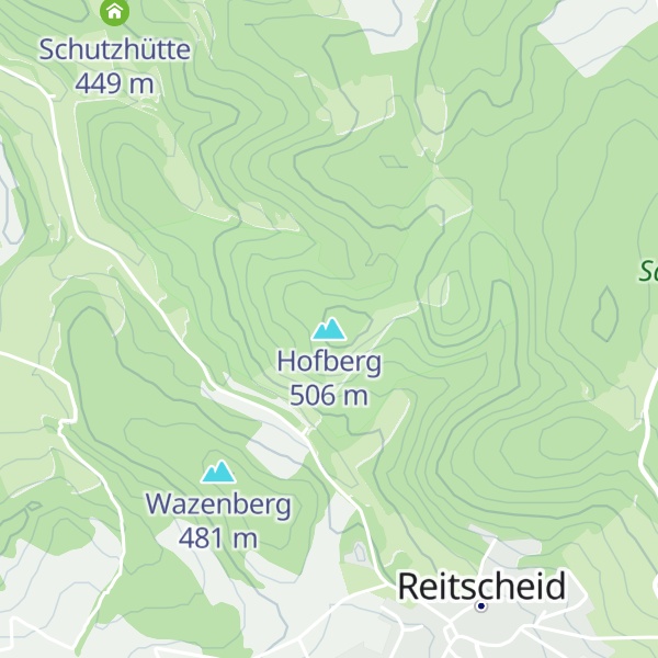 Map of Hofberg