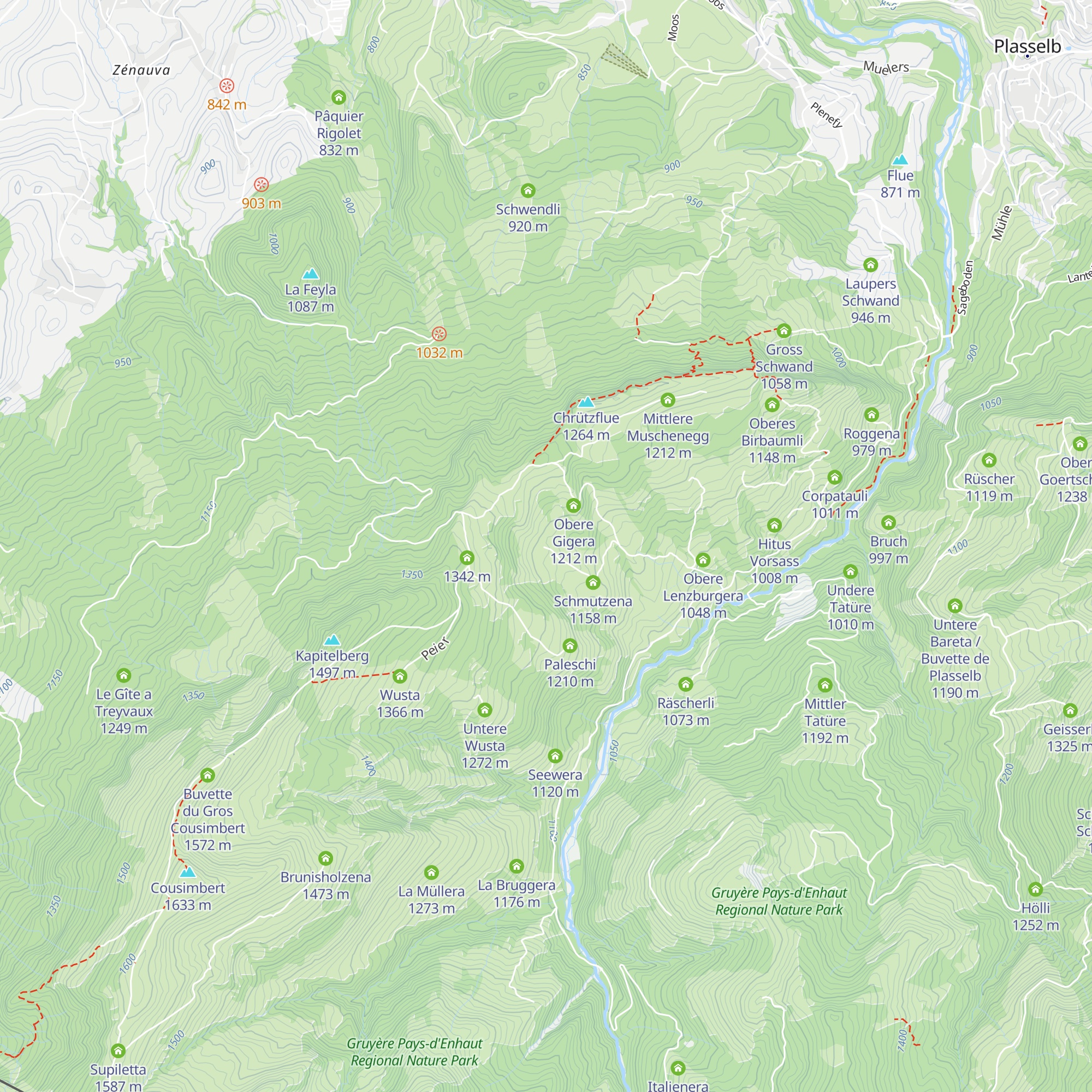 Luggwilera map