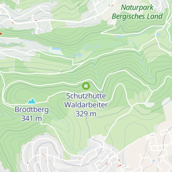 Map of Schutzhütte Waldarbeiter