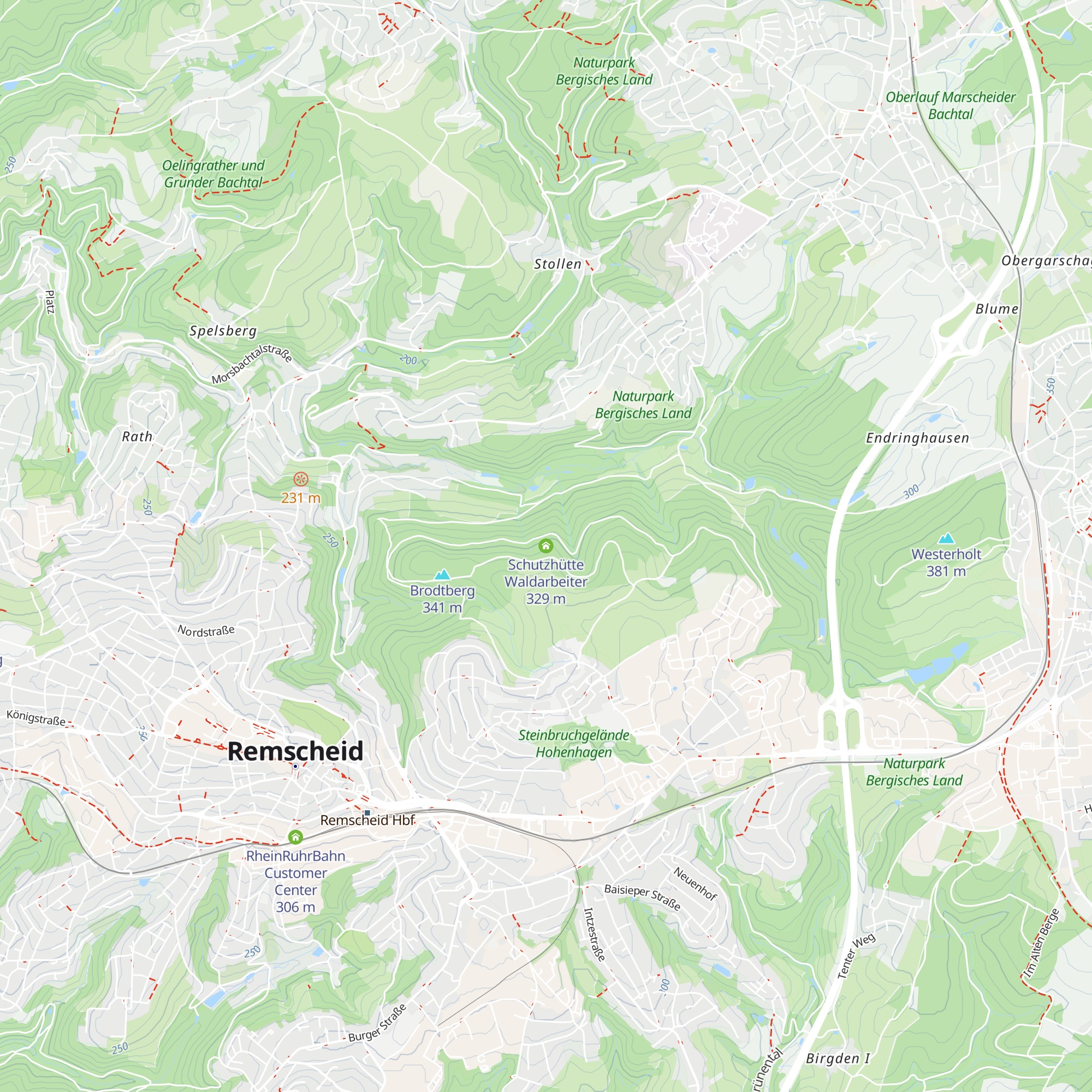 Schutzhütte Waldarbeiter map