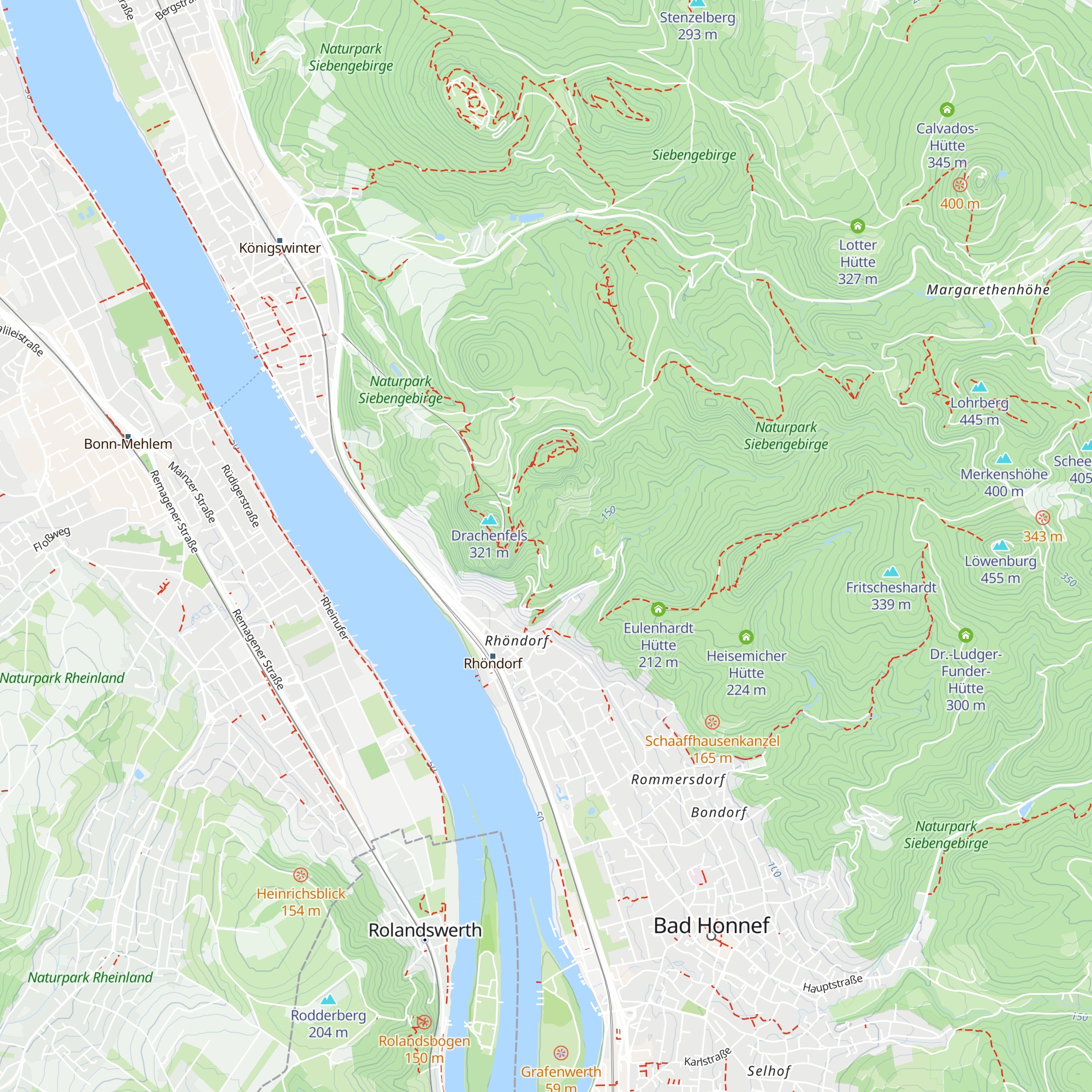 Dr.-Horster-Hütte map