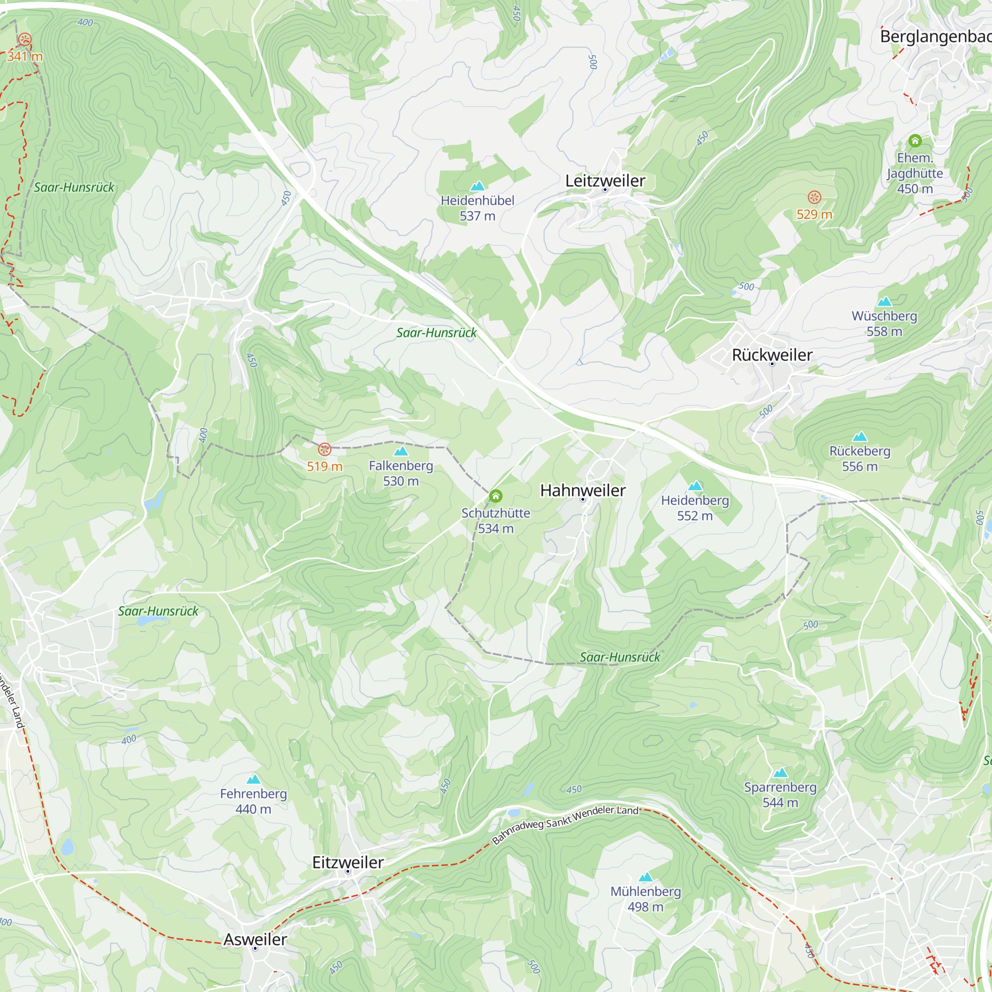 Schutzhütte map