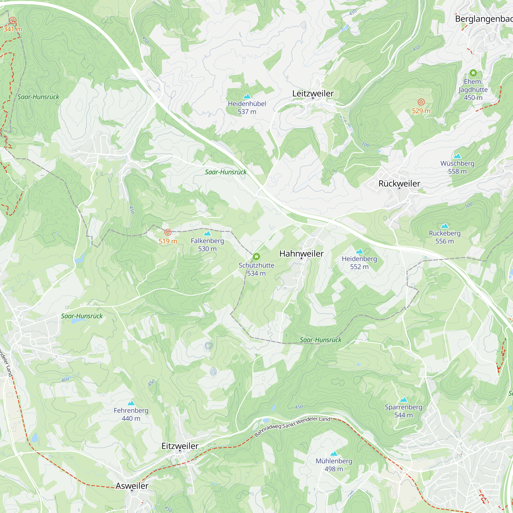 Schutzhütte map