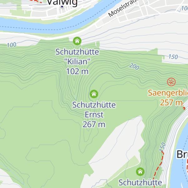 Map of Schutzhütte Ernst