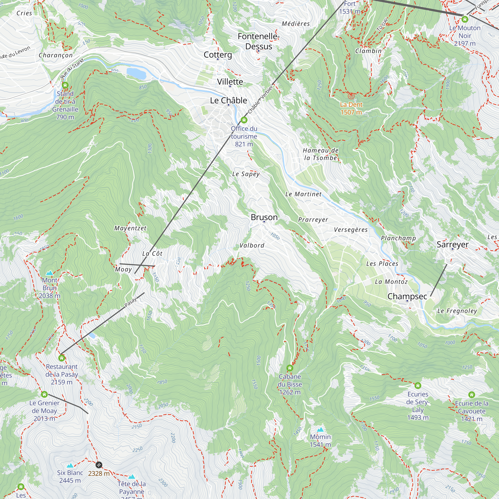 Raclett'House Chez Eddy map