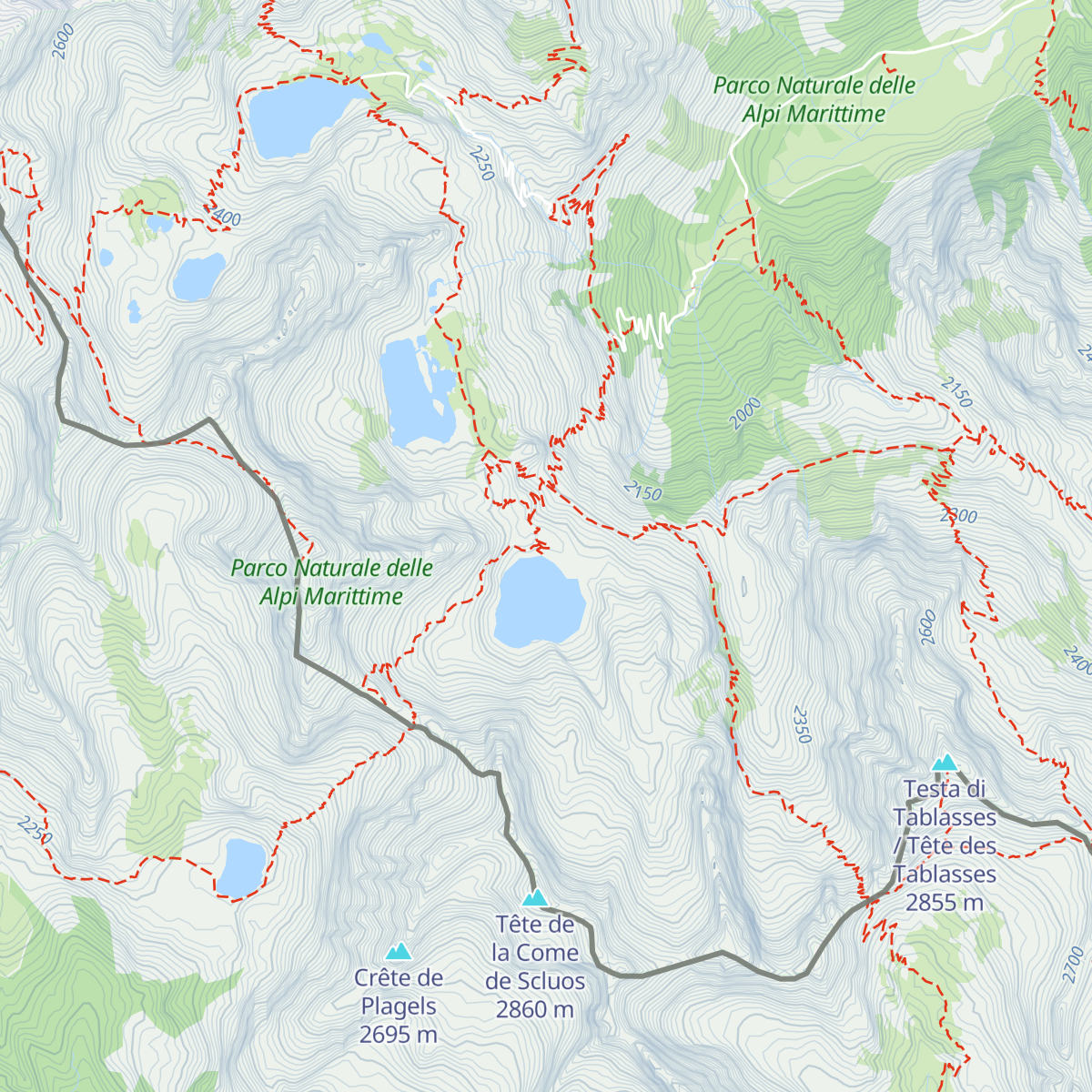 Rifugio Emilio Questa map