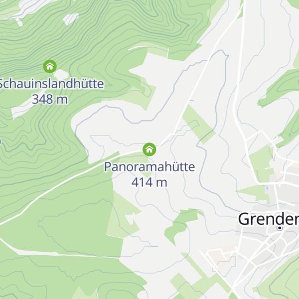 Map of Panoramahütte