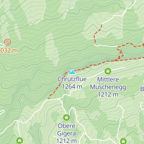Map of Chrützflue