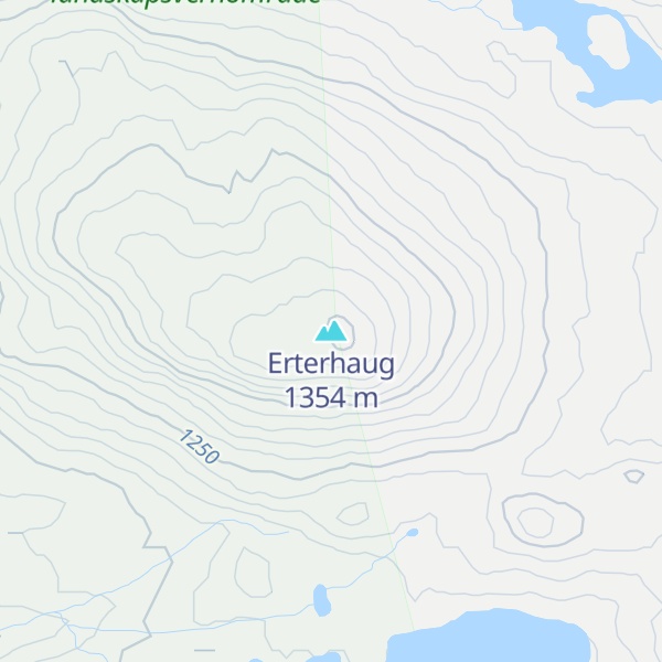 Map of Erterhaug