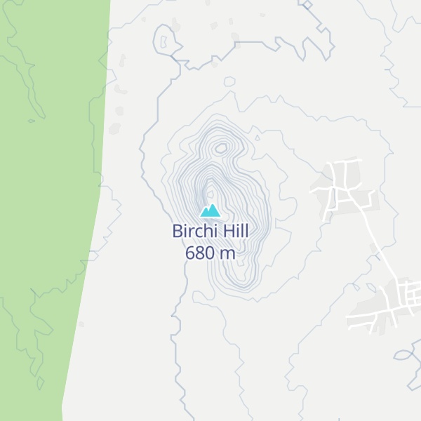 Map of Birchi Hill
