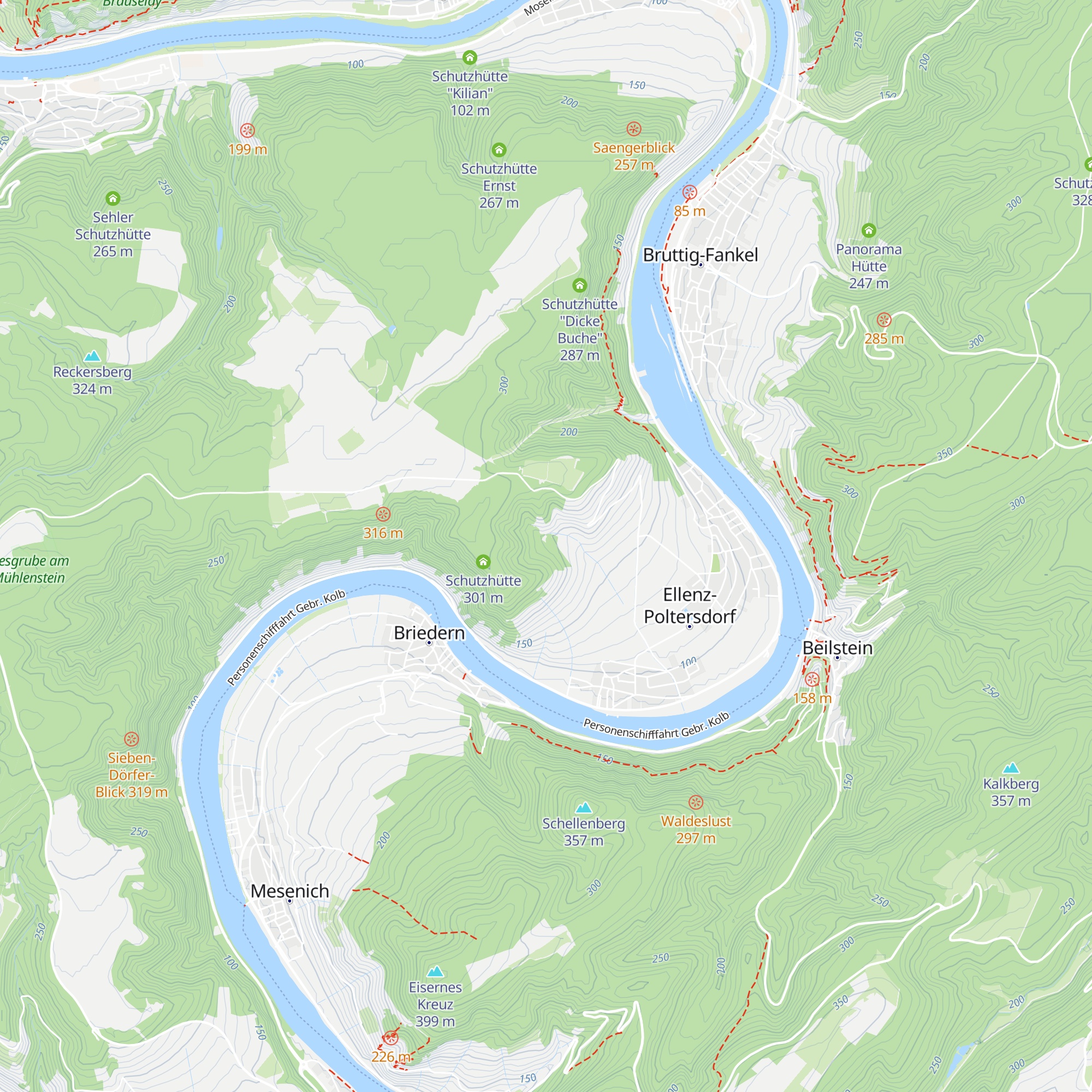 Wein-Kultur-Treff Ellenz-Poltersdorf map