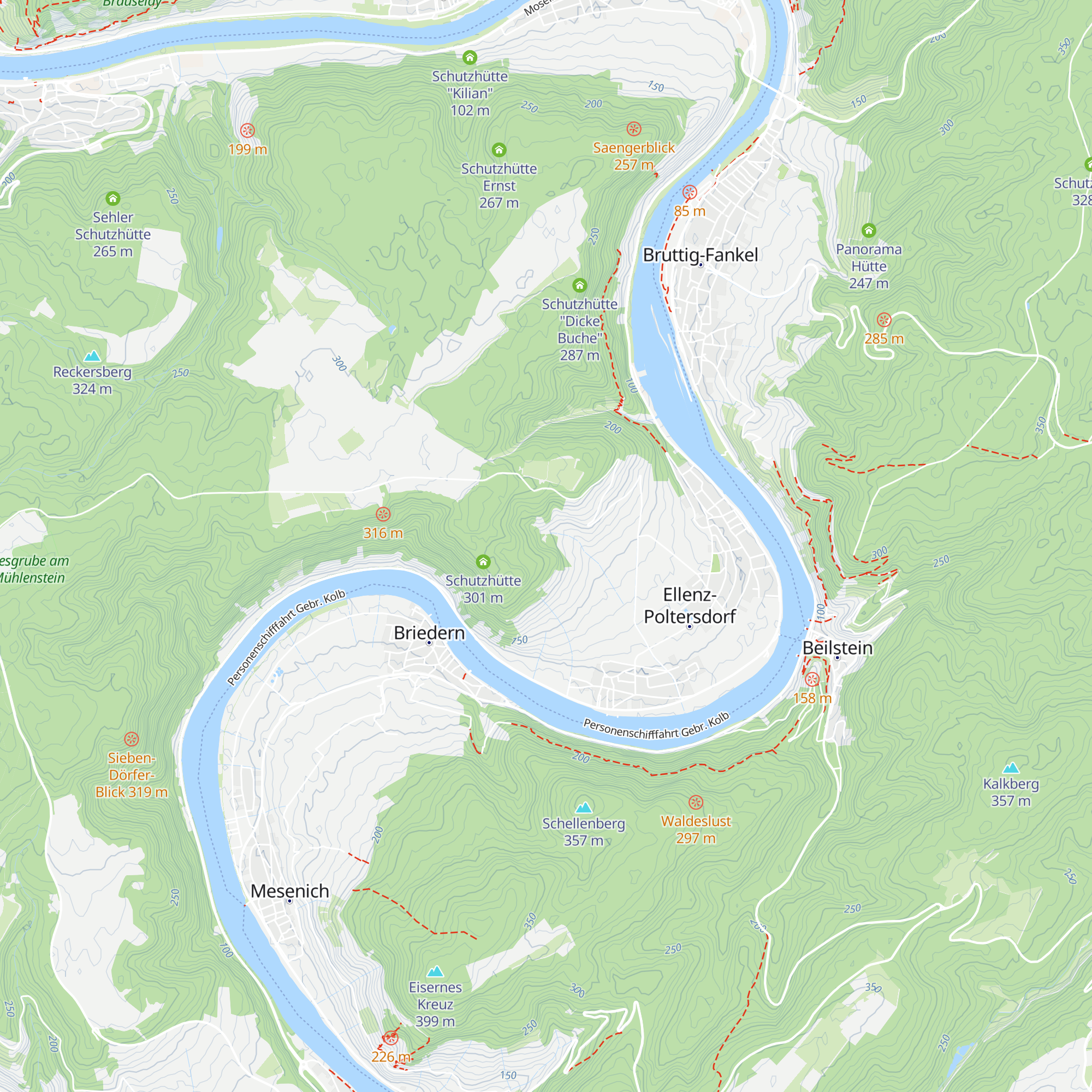 Wein-Kultur-Treff Ellenz-Poltersdorf map
